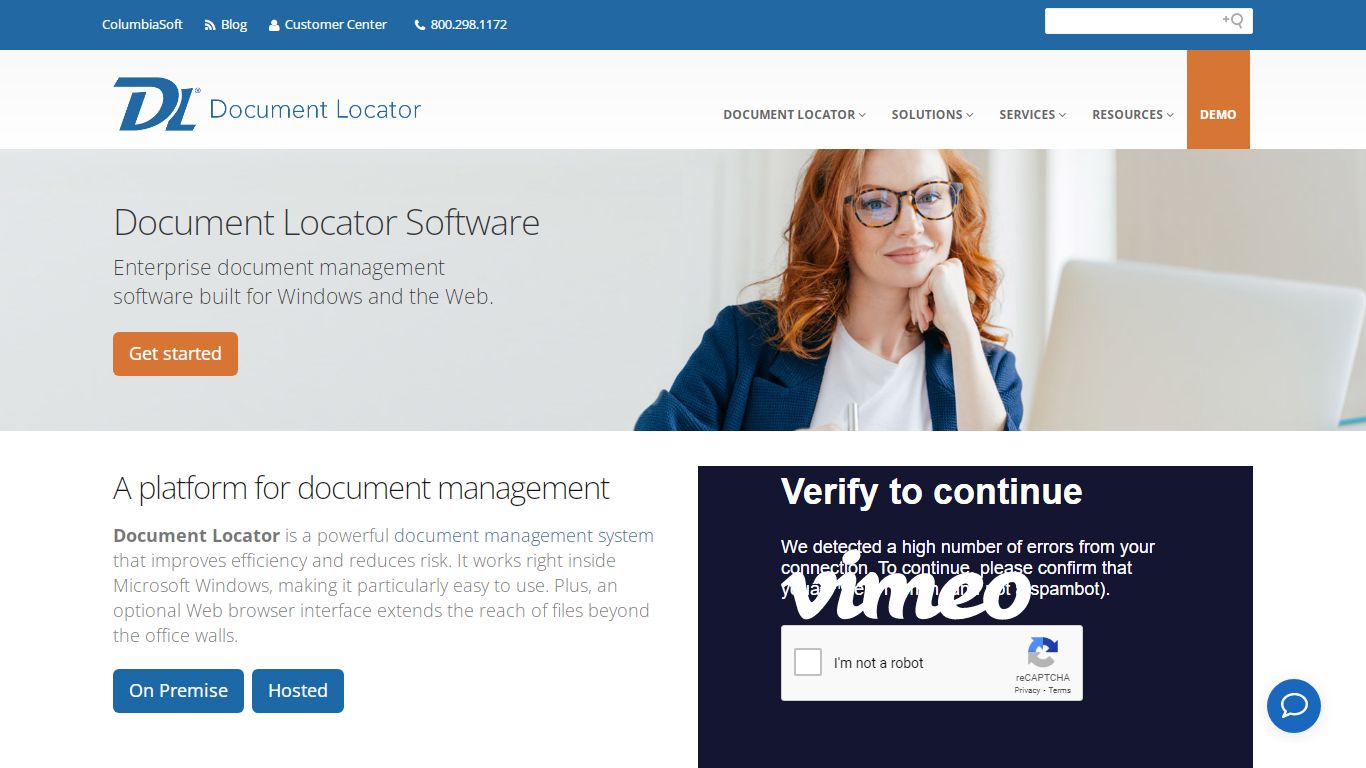 Document Locator - Document Management Software - ColumbiaSoft